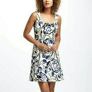 Anthro Vanessa Virginia blooms fit and flare.